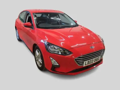 Usado Ford Focus Zetec 125 HP (91 kW) 2021 Vermelho Citadino