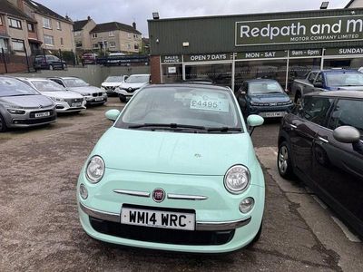 Used Fiat 500 Lounge 69 HP (50 kW) 2014 Green Hatchback