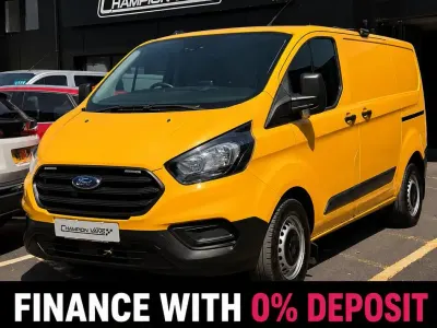 Used Ford Transit Custom 130 HP (95 kW) 2022 Yellow Van