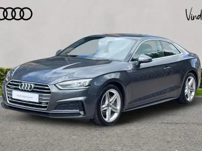 Used Audi A5 S-Line 187 HP (137 kW) 2017 Grey Coupe