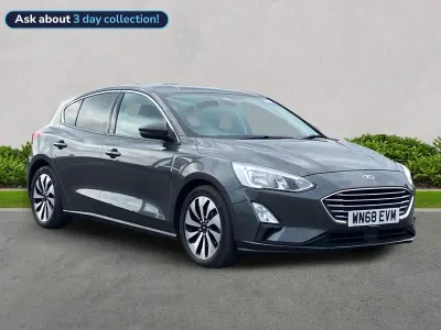 Used Ford Focus Zetec 125 HP (91 kW) 2018 Grey Hatchback