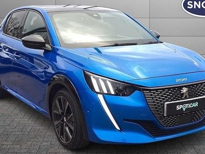 Blue Used 2022 Peugeot 208 Premium Hatchback | £13,316 (Fair price)
