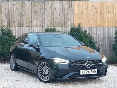 Black Used 2024 Mercedes CLA220 AMG Line Premium Sedan | £30,498 (Fair price)