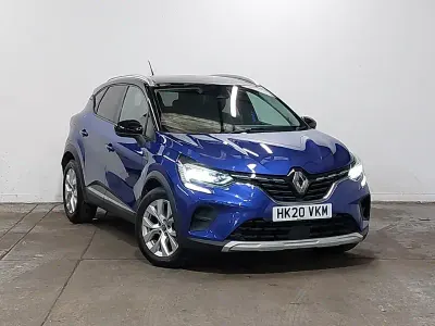 Used Renault Captur Iconic 95 HP (69 kW) 2020 Blue SUV