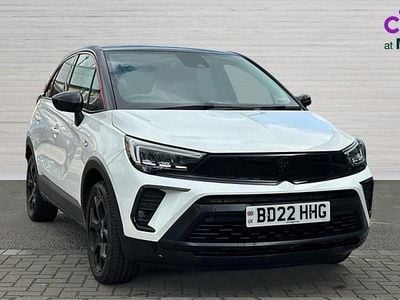 Used Vauxhall Crossland GS Line 110 HP (80 kW) 2022 White SUV