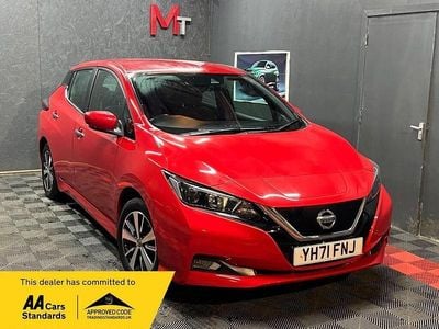Red Used 2021 Nissan Leaf Acenta Hatchback | £8,490 (Good price)