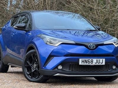 Nebula blue bitone Used 2019 Toyota C-HR Sport SUV | £17,295 (Good price)