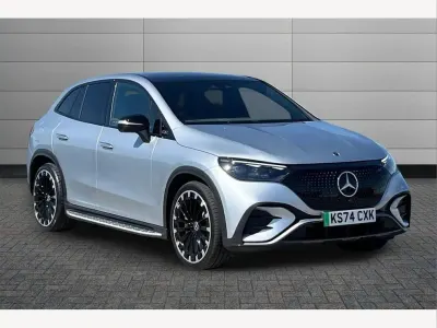 Used Mercedes EQE350 AMG line 211 kW (288 HP) 2024 Silver SUV