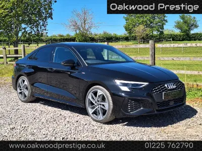 Used Audi A3 S-Line 150 HP (110 kW) 2020 Black Sedan