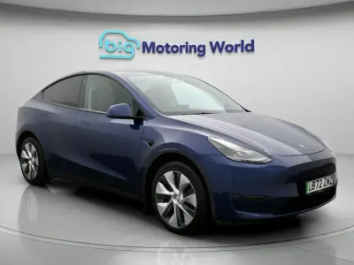 Used Tesla Model Y Long Range AWD 378 kW (514 HP) 2022 Blue SUV