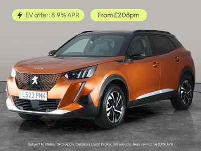 Orange Used 2023 Peugeot e-2008 GT SUV | £14,219 (Fair price)