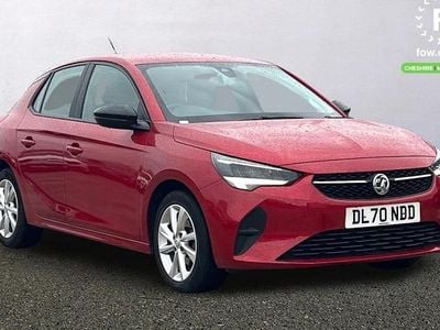 Used Vauxhall Corsa 75 HP (55 kW) 2020 Red Hatchback