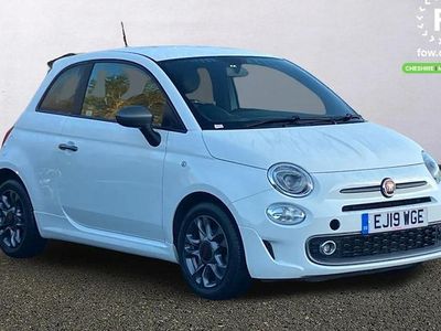 White Used 2019 Fiat 500 S Hatchback | £8,699 (Fair price)