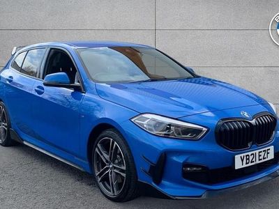 Used BMW 116 M Sport 114 HP (83 kW) 2021 Blue Hatchback