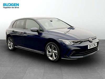 Blue Used 2021 VW Golf VII R-line Hatchback | £16,991 (Good price)