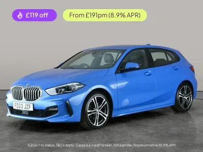Used BMW 116 M Sport 116 HP (85 kW) 2023 Blue Hatchback