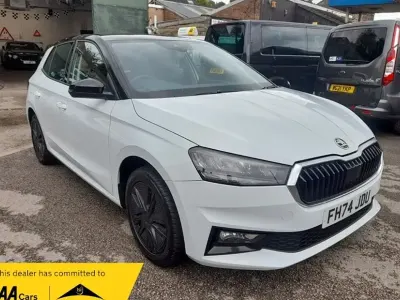 Used Skoda Fabia Design Edition 2025 White Hatchback