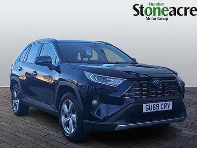 Blue Used 2019 Toyota RAV4 Hybrid SUV | £23,995 (A bit pricey)
