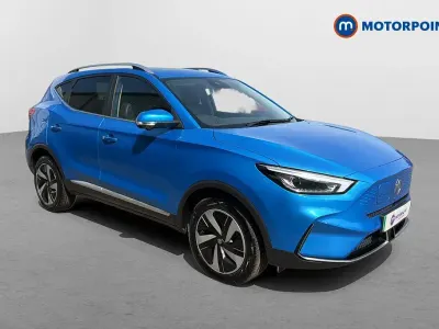 Used MG ZS Trophy 130 kW (177 HP) 2023 Blue SUV