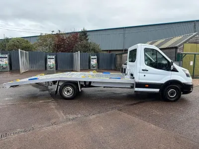 Używany Ford Transit 130 KM (95 kW) 2021 Biały Kabriolet