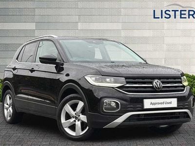 Black Used 2021 VW T-Cross SEL SUV | £13,985 (Fair price)