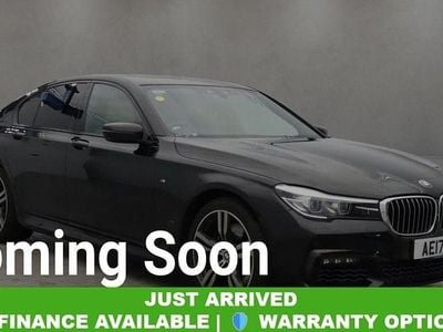 Used BMW 750 M Sport 2017 Black Sedan