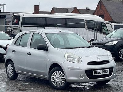Silver Used 2014 Nissan Micra Visia Hatchback | £3,495 (Good price)