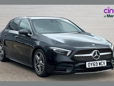 Used Mercedes A180 AMG Line Premium Plus 134 HP (98 kW) 2019 Black Hatchback