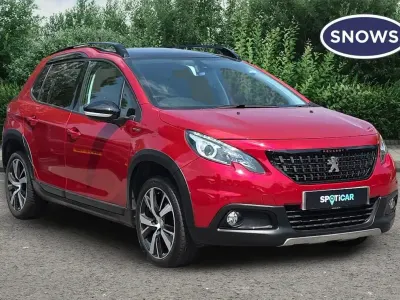 Used Peugeot 2008 GT-line 131 HP (96 kW) 2019 Ultimate red SUV