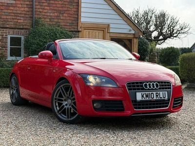 Used Audi TT Roadster S-Line 2010 Red Cabriolet