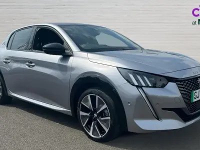 Used Peugeot e-208 Premium 100 kW (136 HP) 2022 Grey Hatchback