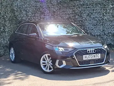 Used Audi A3 Sport 150 HP (110 kW) 2023 Black Sedan