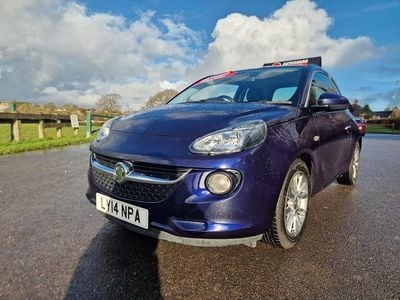 Used Vauxhall Adam Jam 70 HP (51 kW) 2014 Blue Hatchback
