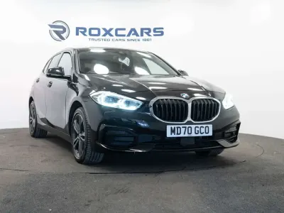 Used BMW 116 Sport Line 116 HP (85 kW) 2021 Black Hatchback