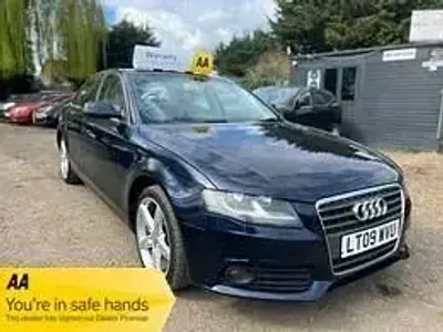 Used Audi A4 2009 Blue Sedan
