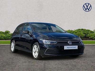 Used VW Golf VIII Life 110 HP (80 kW) 2021 Black Hatchback