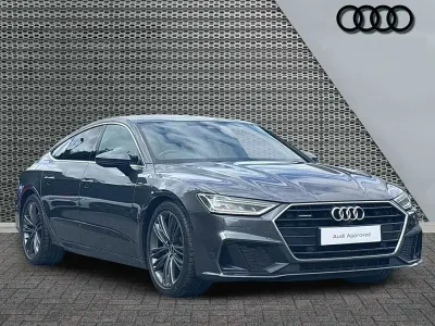 Usado Audi A7 S-Line 245 HP (180 kW) 2023 Cinzento Sedan