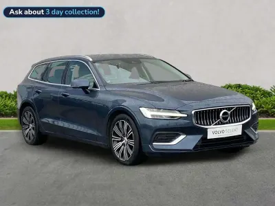 Usado Volvo V60 Inscription 2021 Azul Familiar