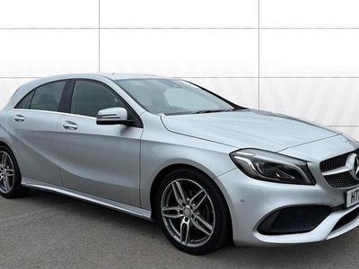 Used Mercedes A200 AMG Line Premium 136 HP (100 kW) 2016 Silver Hatchback