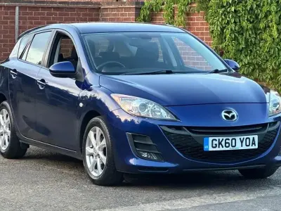 Used Mazda 3 105 HP (77 kW) 2010 Blue Hatchback
