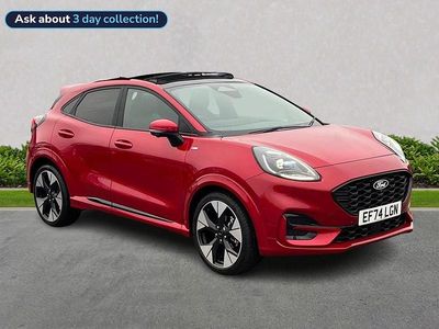 Begagnad Ford Puma ST-Line X 125 HK (91 kW) 2024 Röd SUV