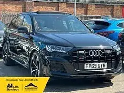 Usado Audi SQ7 Advanced 435 CV (319 kW) 2019 Negro SUV