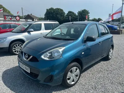 Used Nissan Micra Visia 80 HP (58 kW) 2013 Blue Hatchback