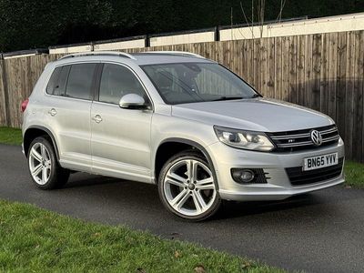 Silver Used 2015 VW Tiguan R-line SUV | £15,000 (Expensive)