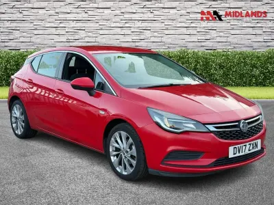 Used Vauxhall Astra Design Edition 2017 Red Hatchback