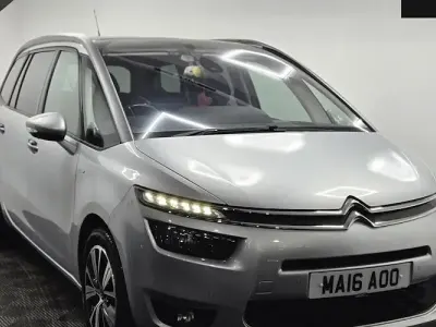 Used Citroën C4 SpaceTourer Exclusive 120 HP (88 kW) 2015 Silver MPV
