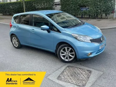 Używany Nissan Note S 2014 Niebieski Hatchback