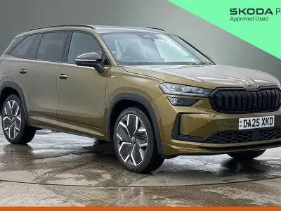 Used Skoda Kodiaq SportLine 110 HP (80 kW) 2025 Bronx gold metallic SUV