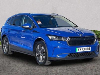 Energy blue Used 2023 Skoda Enyaq iV ecoSuite SUV | £22,611 (Fair price)