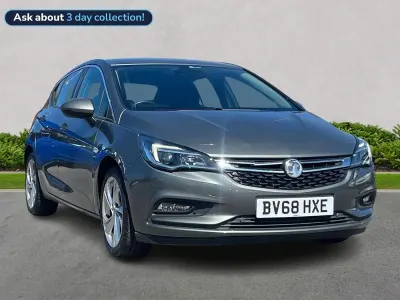 Second-hand Vauxhall Astra SRi 136 CP (100 kW) 2018 Gri Hatchback